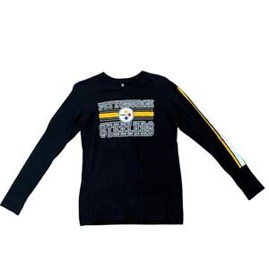 Youth Pittsburgh Steelers Long Sleeve Shirt - Size XXL